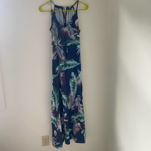 Huskary Dresses & Skirts - HUSKARY Womens Sleeveless Spaghetti Strap Pockets Beach Boho Tropical Dress M